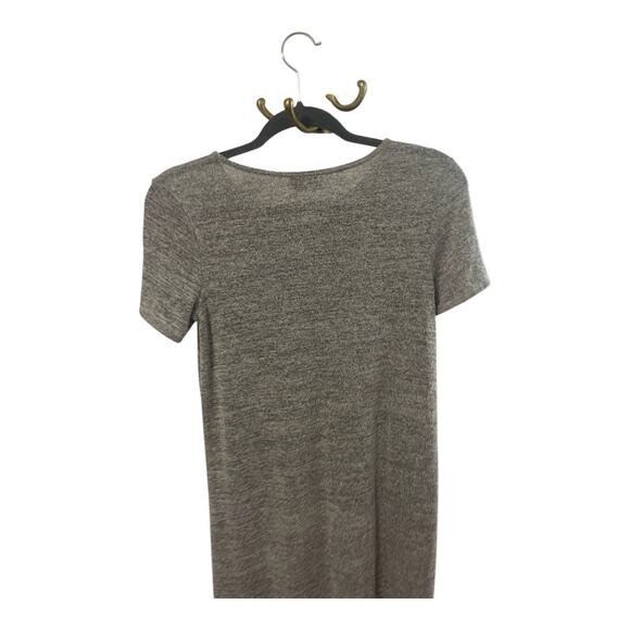 Aritzia Wilfred Free Lorelei T Shirt Dress Jersey Knit Short Sleeve Gray Size S - Picture 11 of 13
